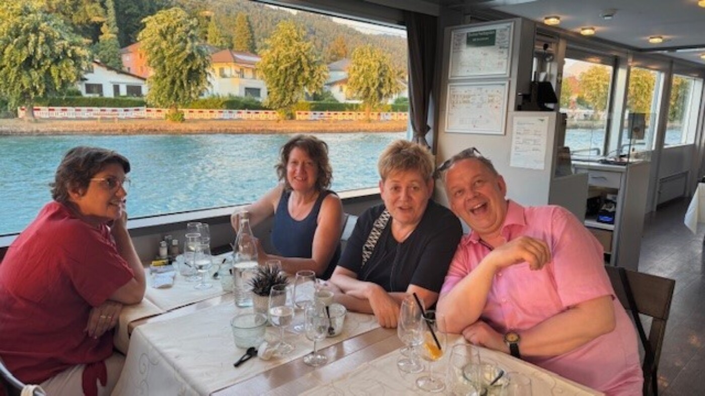 Kuechenchef mit Cecile